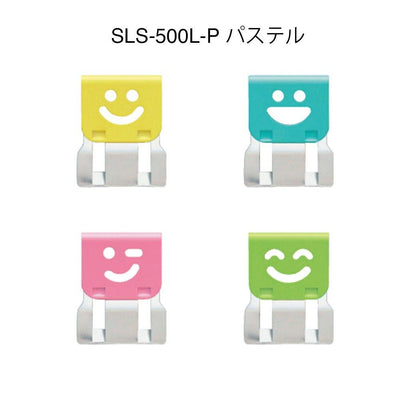 (Pre-Order) OHTO Office Clip Colorful Clip Smile Slide Clipper L SLS-500L - CHL-STORE