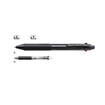 (Pre-Order) PENTEL Vicuna plan + memo ball-point pen 2 pen diameters 3 colors 0.5mm 0.7mm XBXC45 - CHL-STORE