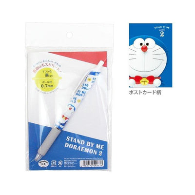 SHOWA NOTE No.36521400 Doraemon Card 0.7MM Black Ink Oil Pen Ball Pen Card + Pen Combination Stand by me 2 - CHL-STORE