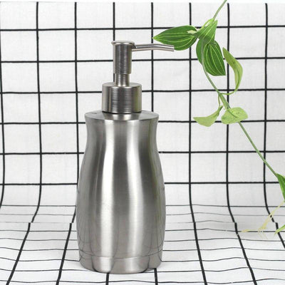 Stainless steel lotion bottle push-type storage bottle sub-bottle 400ml LI-000017 - CHL-STORE