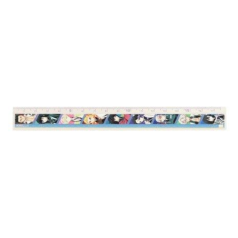 Sun-Star S40106 Anime Manga Joint Limited Demon Slayer: Kimetsu No Yaiba Ruler Black White - CHL-STORE