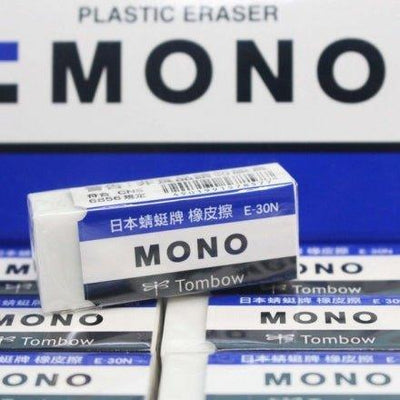 Tombow MONO E-30N E-50N Advanced Drawing Eraser Wipe Single-entry - CHL-STORE