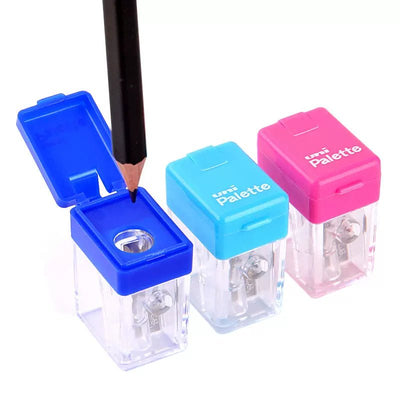 Uni DPS101PLT Palette Mini Student Pencil Sharpener Pencil Sharpener Manual Pencil Sharpener DPS101PLT - CHL-STORE
