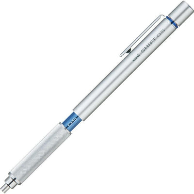 UNI M3-1010 Advanced Professional Drawing Mechanical Pencil Low Center of Gravity Pencil Drawing Pencil 0.3MM Silver Shaft - CHL-STORE