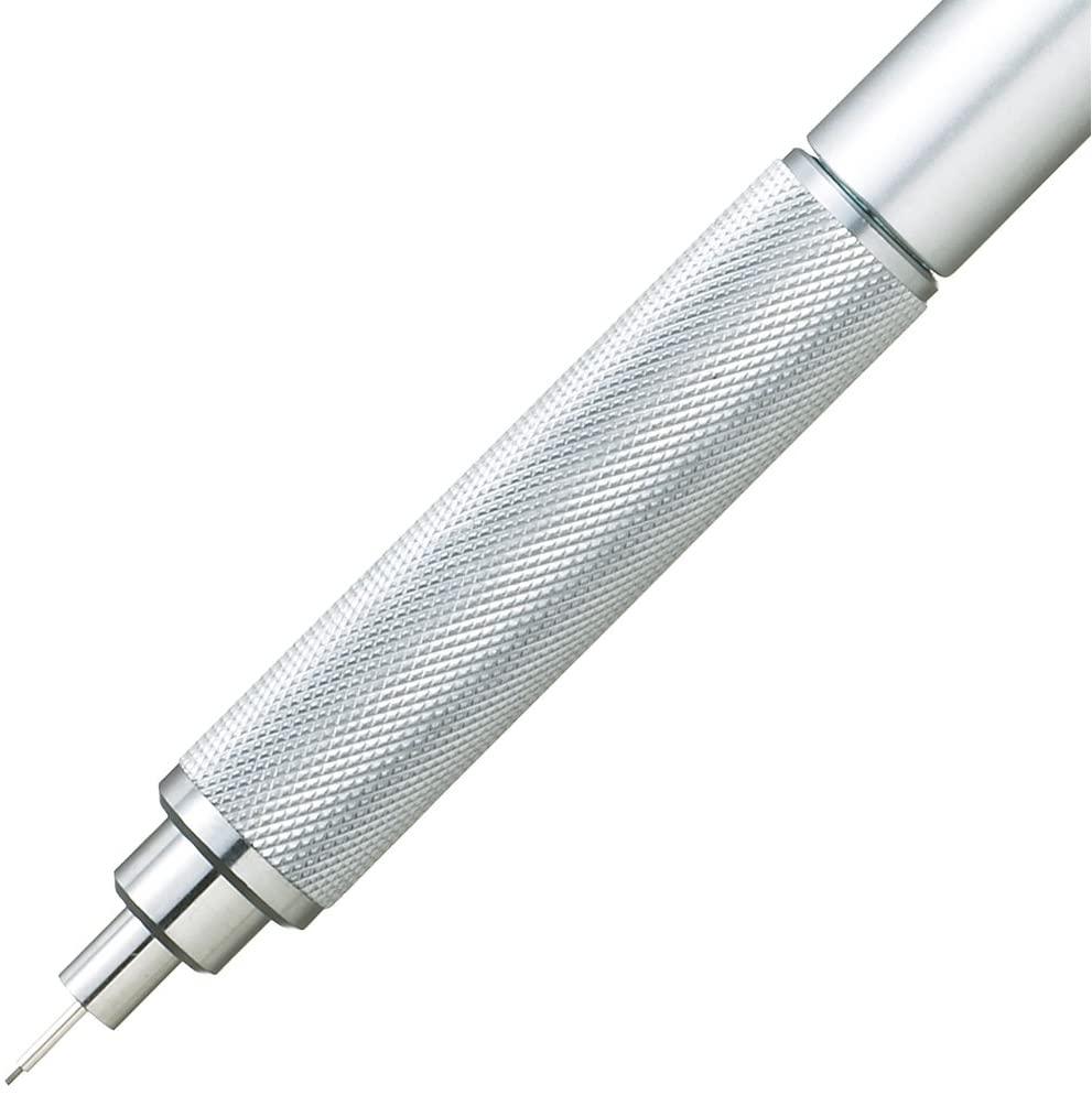 UNI M3-1010 Advanced Professional Drawing Mechanical Pencil Low Center of Gravity Pencil Drawing Pencil 0.3MM Silver Shaft - CHL-STORE