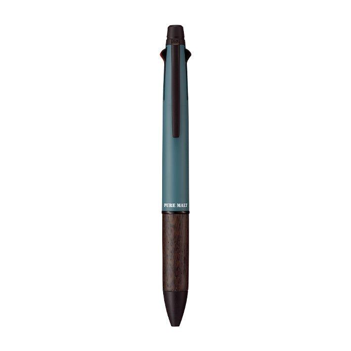 UNI MSXE5200505 pure malt 4&1 JETSTREAM INSIDE autumn and winter limited color wine barrel material functional pen multi-function pen - CHL-STORE
