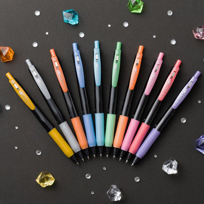 ZEBRA JJ15 SARASA 0.5mm Deco 0.5mm black shaft bright color neutral pen - CHL-STORE