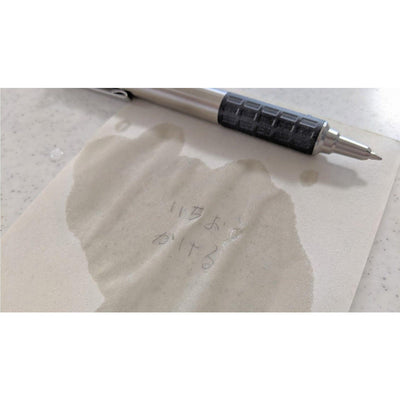 ZEBRA WETNIE P-BA100-GBK Pressurized ballpoint pen 0.7MM black ink oily dark gray metal rod anti-wet ink - CHL-STORE