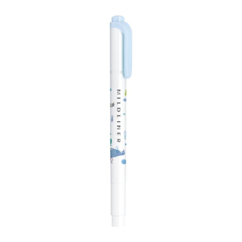 ZEBRA WKT7 Animal Collection Limited Edition Mildliner Dual-Ended Highlighter - CHL-STORE