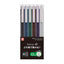 Sakura GBR20 Ballsign ID 0.4mm 0.5mm Gel Pen Ballpoint Pen Vintage Dark Ink Red Dot Design - CHL-STORE 