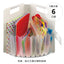Sakura small accordion folder art materials labor universal storage folder portable carry-on multi-function accordion folder origami works receipts