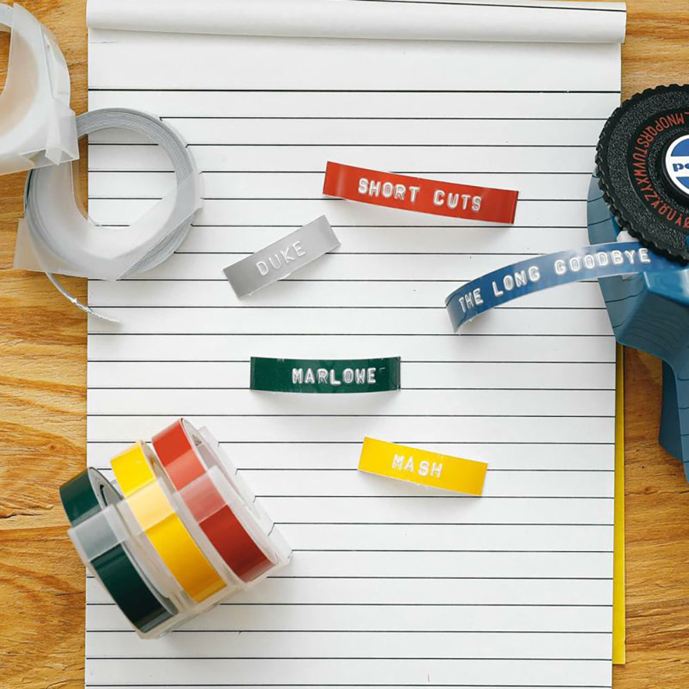 HIGHTIDE DP115 Penco tape refills 5 pcs Simple and beautiful Saturated colors 5 colors Silver Red Yellow Green Blue