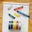 HIGHTIDE DP115 Penco tape refills 5 pcs Simple and beautiful Saturated colors 5 colors Silver Red Yellow Green Blue