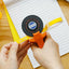HIGHTIDE DP115 Penco tape refills 5 pcs Simple and beautiful Saturated colors 5 colors Silver Red Yellow Green Blue