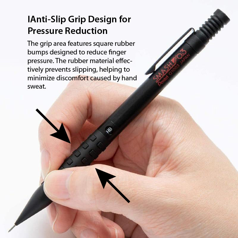Pentel Ain Stein Smash Sketch Q1003 Q1005 Automatyczny ołówek ołówkowy ołówek
