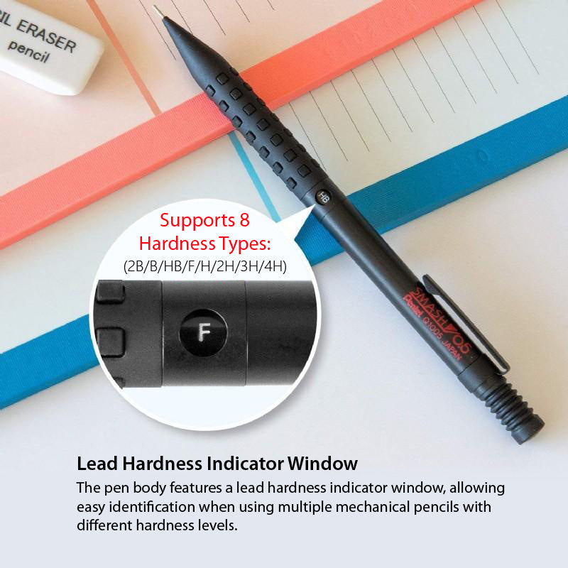 Pentel Ain Stein Smash Sketch Q1003 Q1005 Automatyczny ołówek ołówkowy ołówek
