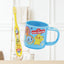 Skater Pokémon Kid's Fun Toothbrush & Mouthwash Cup Set