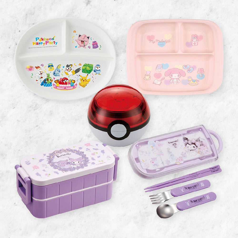 Skater Collaboration Kids Toddler Lunch Plate Pokémon