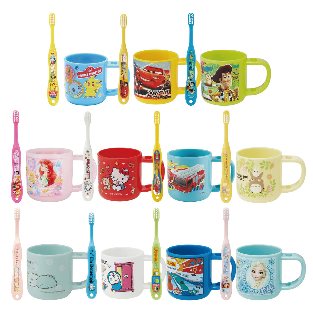 Skater Pokémon Kid's Fun Toothbrush & Mouthwash Cup Set