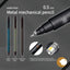 UNI KURUTOGA Metal automatic pencil, refill automatically rotates, refills continuously KURU TOGA M5KH1P