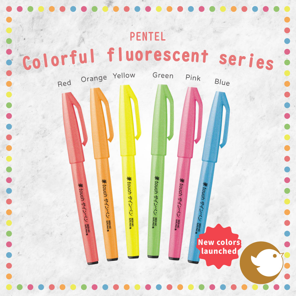 Pente SES15C Pen Touch Soft Paint Pen Soft Pen Color Pen - CHL-STORE 
