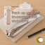 Midori Transparent Drawstring Pencil Case – Brown Adjustable Design  Fits B6–A5 Notebooks  Stylish & Functional