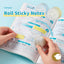 KOKUYO Campus Gap Refill Roll Sticky Notes – Blue / Yellow