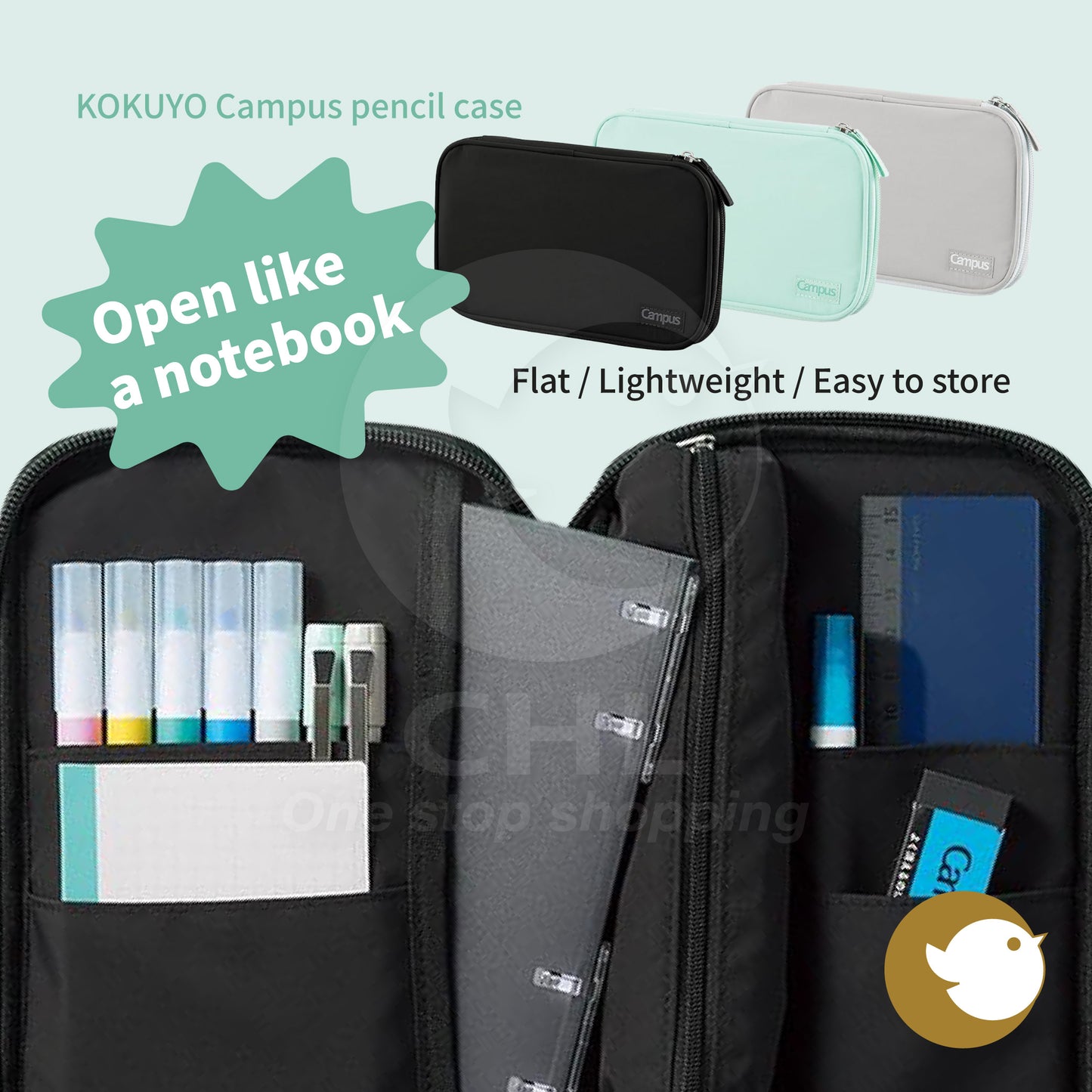 KOKUYO Campus Pen Case F-VBF301