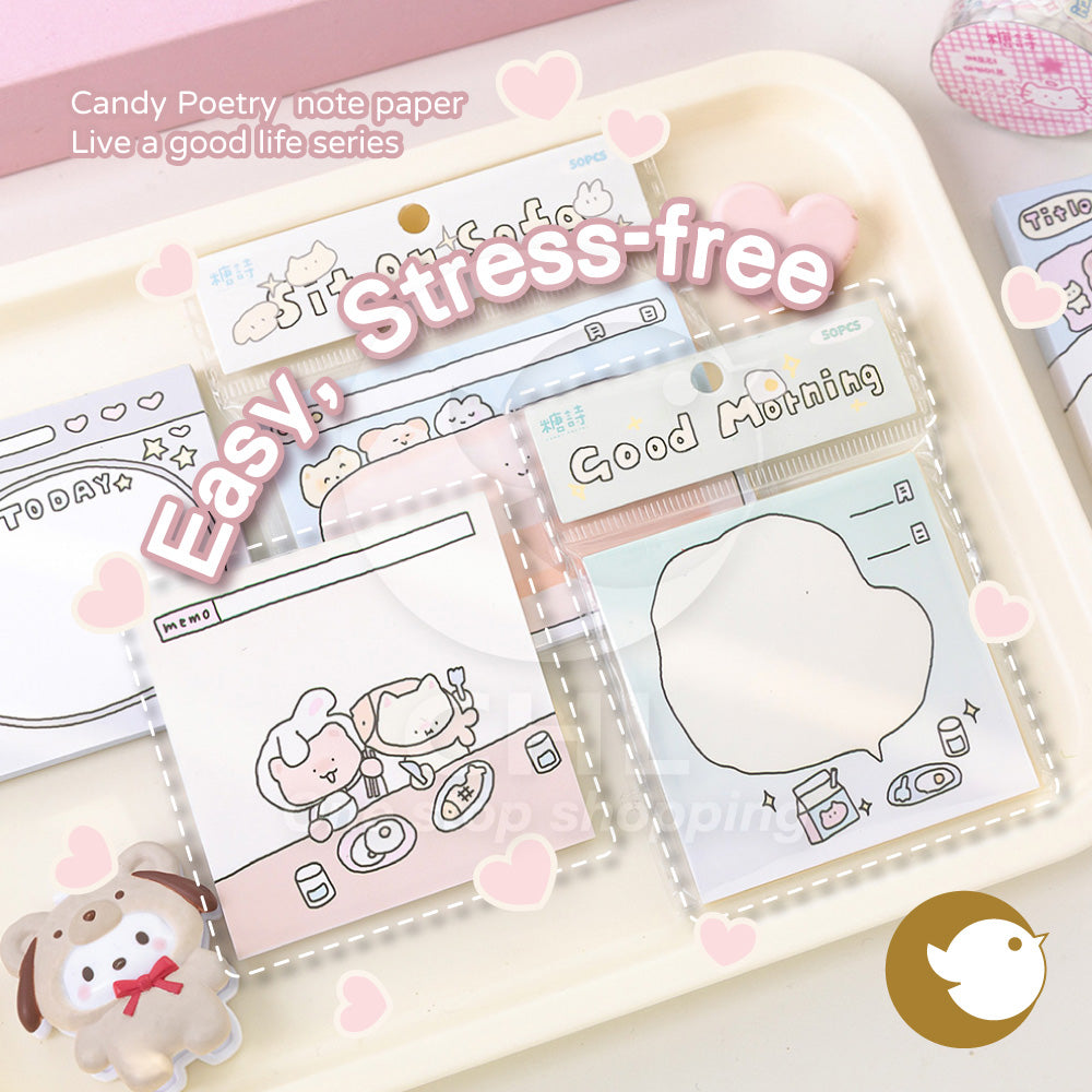 Live Well Healing Stationery Set - Sweet & Inspiring Writing Tools