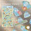 KAMIO Luxury Design Adhesive Stickers: Moomin, Mei & Friends Collection