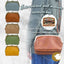 Chic Parisian Multifunctional Leather Crossbody Bag