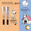 KAMIOxUNI JETSTREAM 0.5mm three-color oil pen BT21 limited edition cute pink Snoopy Doraemon