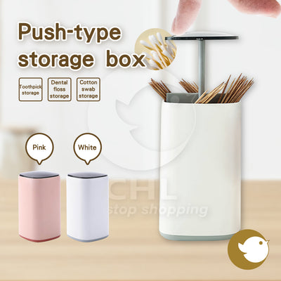 Elegant Multi-Use Pop-Up Storage Box with Dust Protection