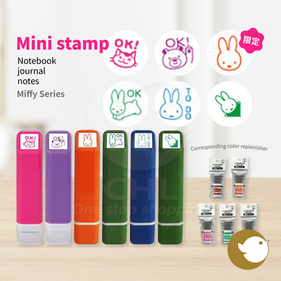 Kodomo No Kao Mini Stamp Sanrio Paintable Stamp Collaboration Hello Kitty Cinnamoroll Kuromi My Melody Hangyodon