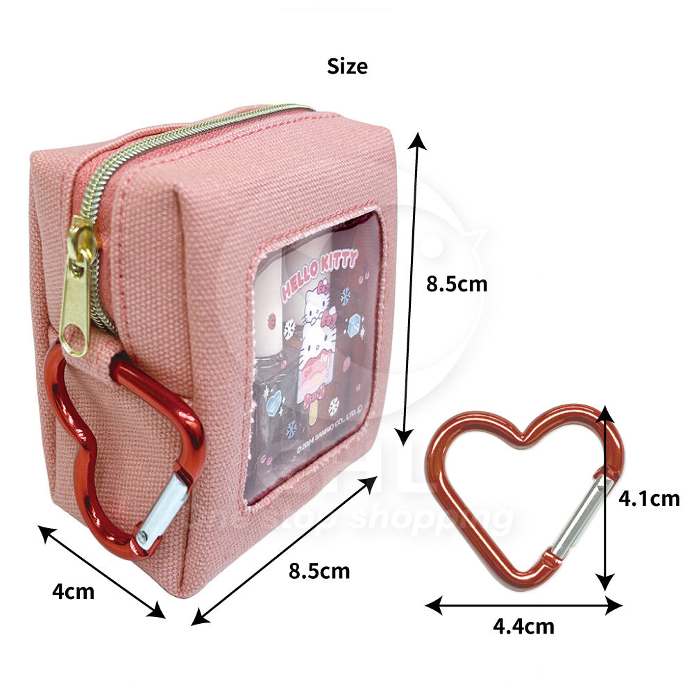 Chiikawa itabag decorative carabiner storage bag transparent idol support bag pendant pendant lightweight