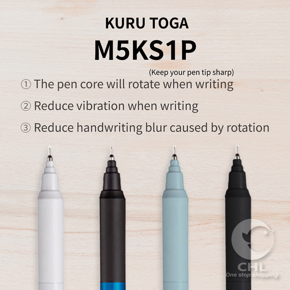 KuruToga Precision Rotating Core Mechanical Pencil - 0.5mm