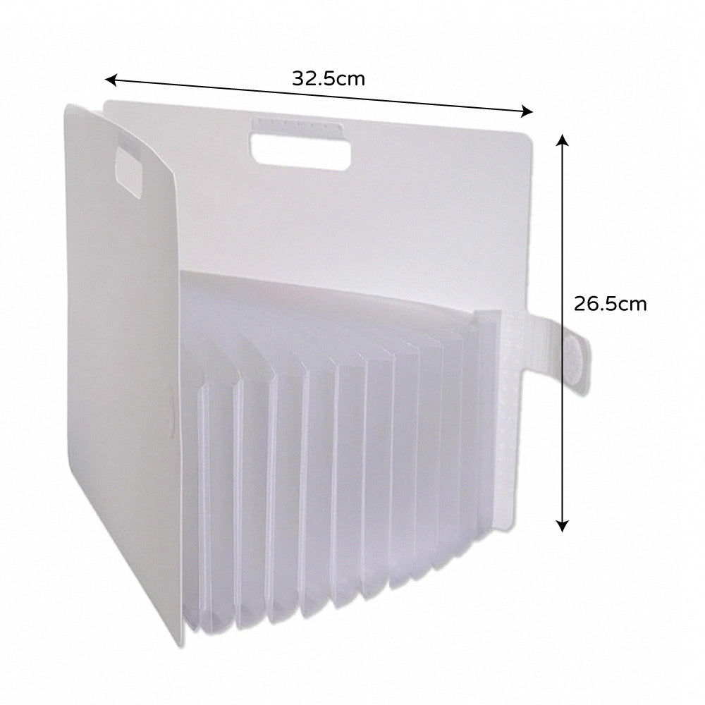 Sakura small accordion folder art materials labor universal storage folder portable carry-on multi-function accordion folder origami works receipts