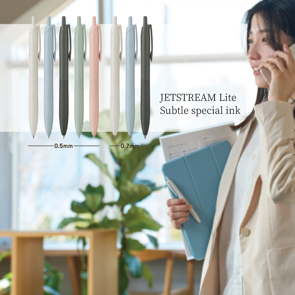 Uni Jetstream SXNLS 0.5 0.7mm black ink oil-based ballpoint pen