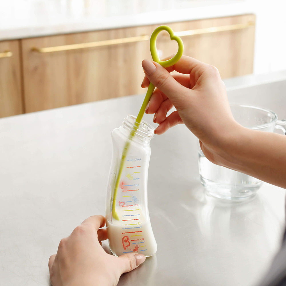 Betta Baby Curved Bottle Blender - Safe, Flexible Stirring Tool