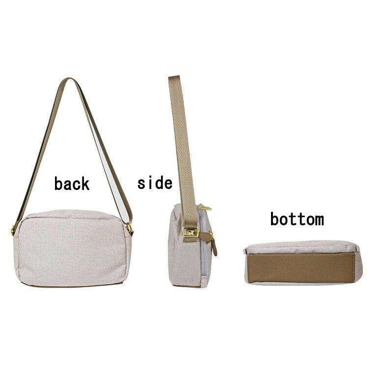 Anello Grande Waterproof Shoulder Bag with Built-in Wallet