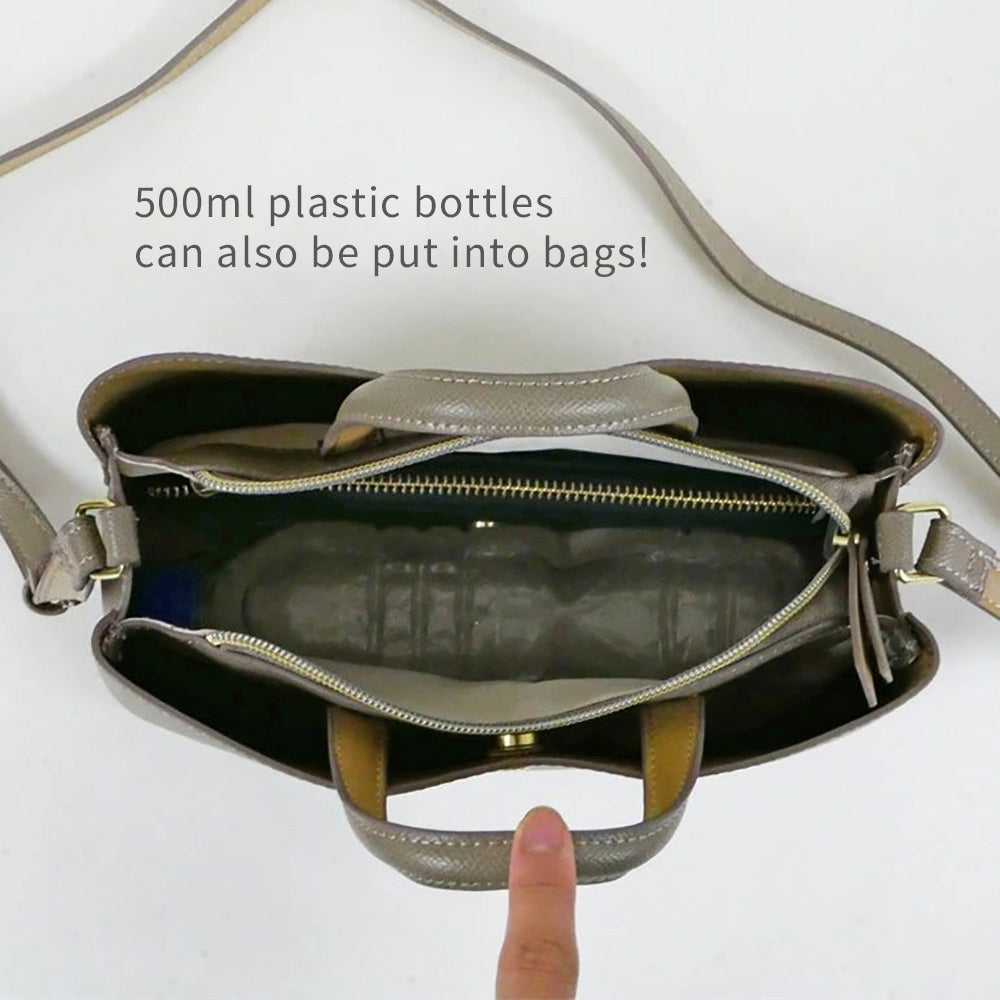 Chic Parisian Multifunctional Leather Crossbody Bag