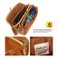 Chic Parisian Multifunctional Leather Crossbody Bag