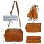 Chic Parisian Multifunctional Leather Crossbody Bag