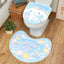 Sanrio toilet seat cover and floor mat 2-piece set Hello Kitty Cinnamoroll mat anti-slip carpet home cute warm