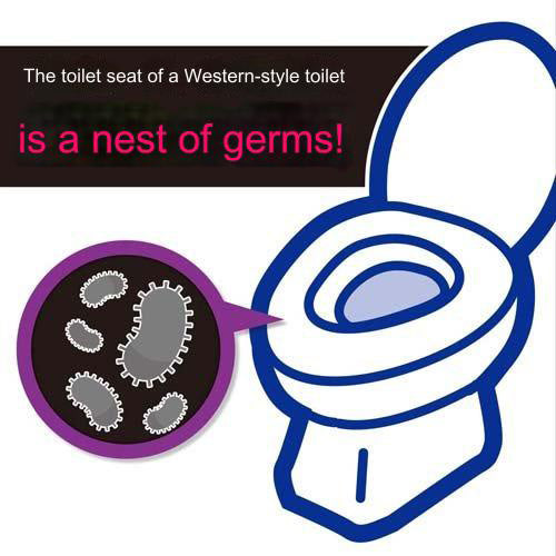 Kobayashi Hygienic Heated Toilet Seat Cleaner - 50 Pack