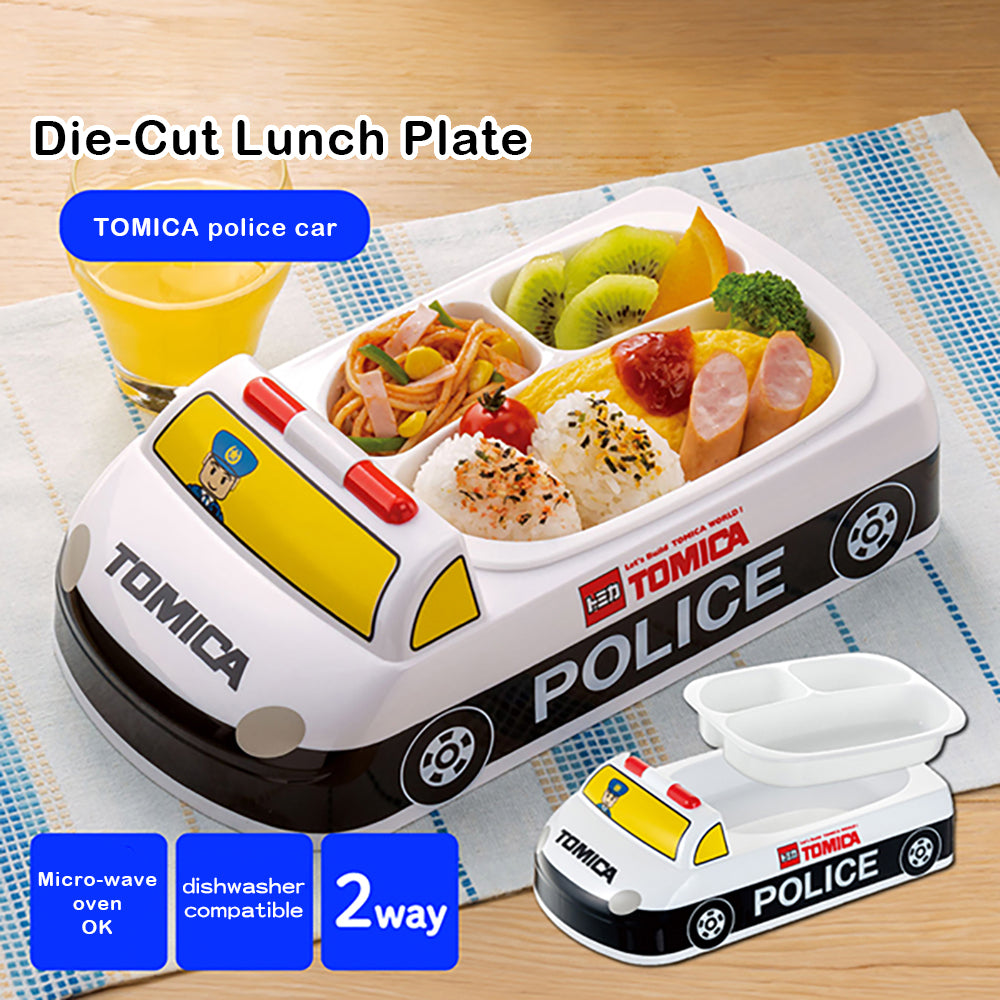 Skater Tomica Lunch Tray Fire Truck Police Car