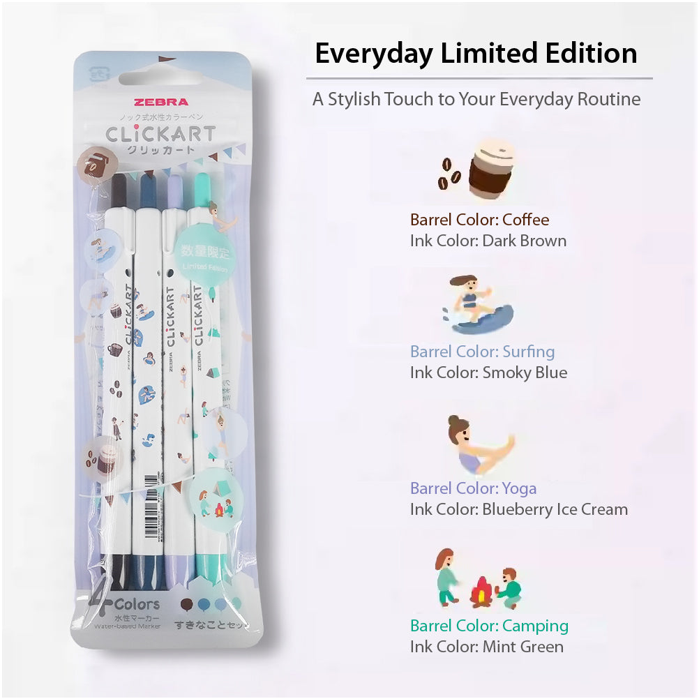 ZEBRA CLICKART Limited Edition Pen