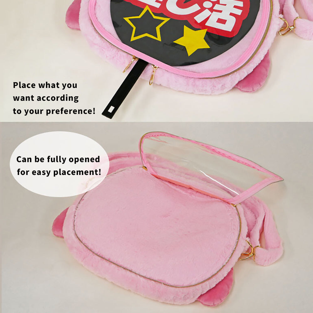 Sanrio co-branded itabag Hello Kitty Kuromi Cinnamoroll My Melody shape bag doll bag outing bag soft