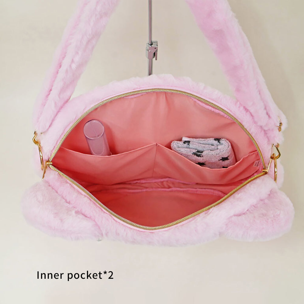 Sanrio co-branded itabag Hello Kitty Kuromi Cinnamoroll My Melody shape bag doll bag outing bag soft