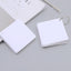 Semplice scheda retrò retrò di cartone bianco arrotondato Black Cardboard Kraft Paper NP-030048